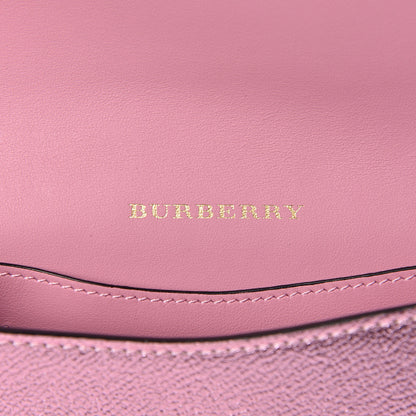 Burberry Metallic Grainy Calfskin Mini Buckle Bag Pale Orchid 6 of 8