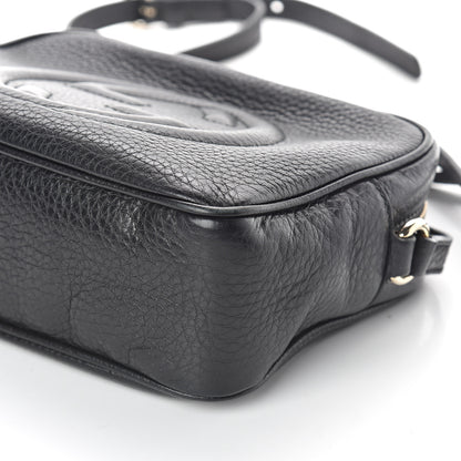 Gucci Pebbled Calfskin Small Soho Disco Bag Black 7 of 7