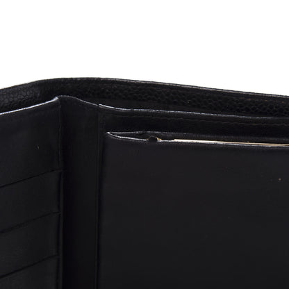 Chanel Caviar Timeless CC French Wallet Black 10 of 13