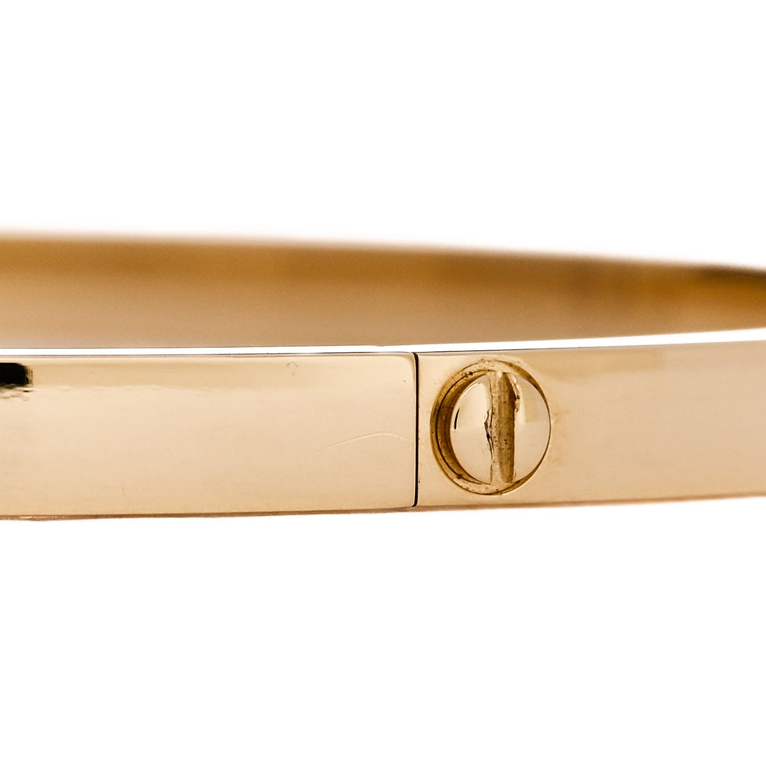 Cartier 18K Yellow Gold Small LOVE Bracelet 18 4 of 5