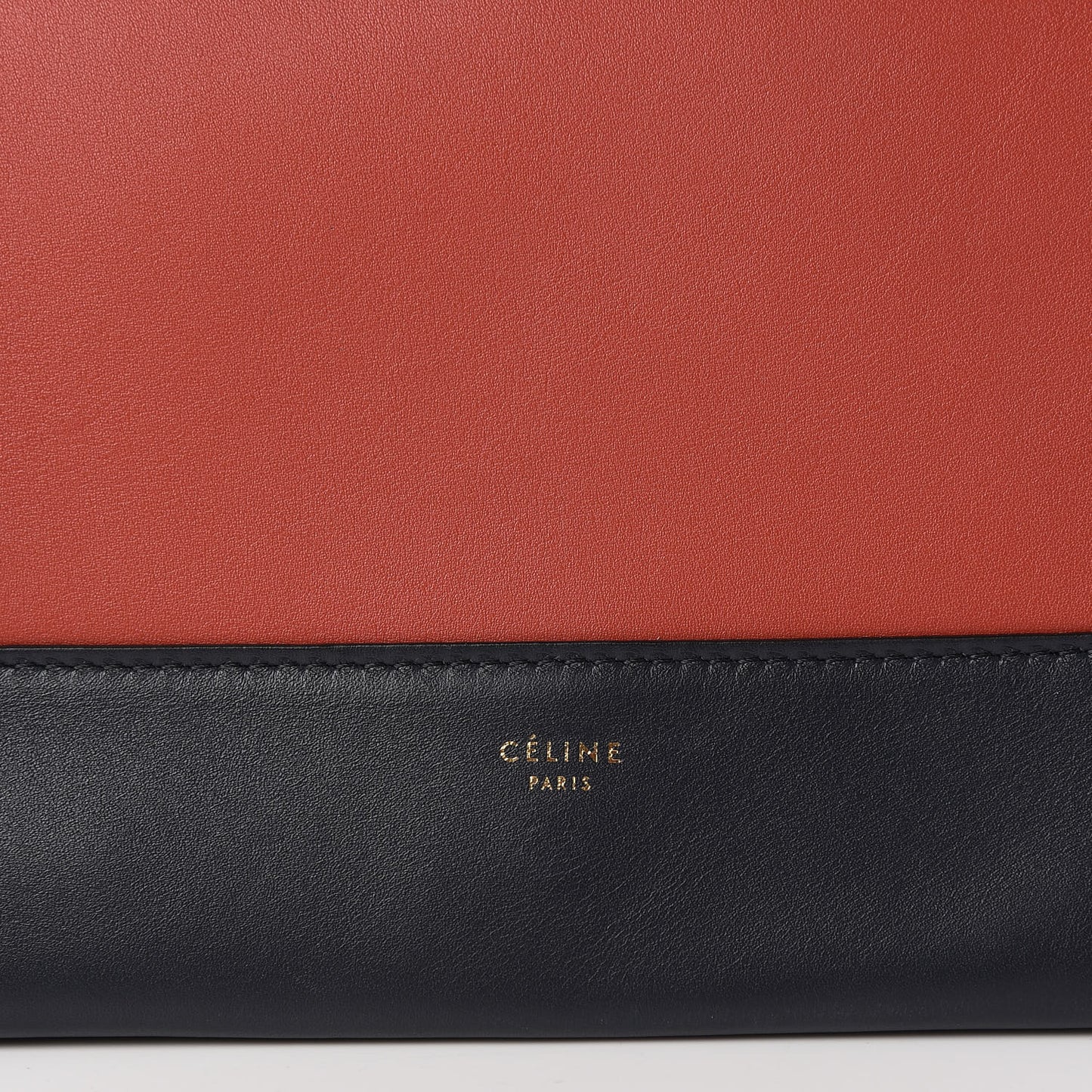 Shiny Smooth Calfskin Medium Frame Shoulder Bag Dark Navy Claycourt