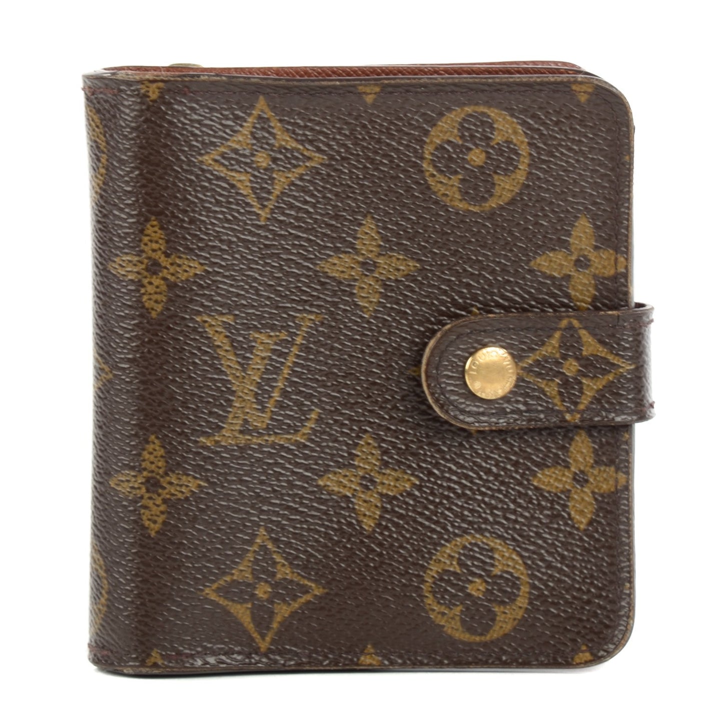 Monogram Compact Zippe Zipped Wallet