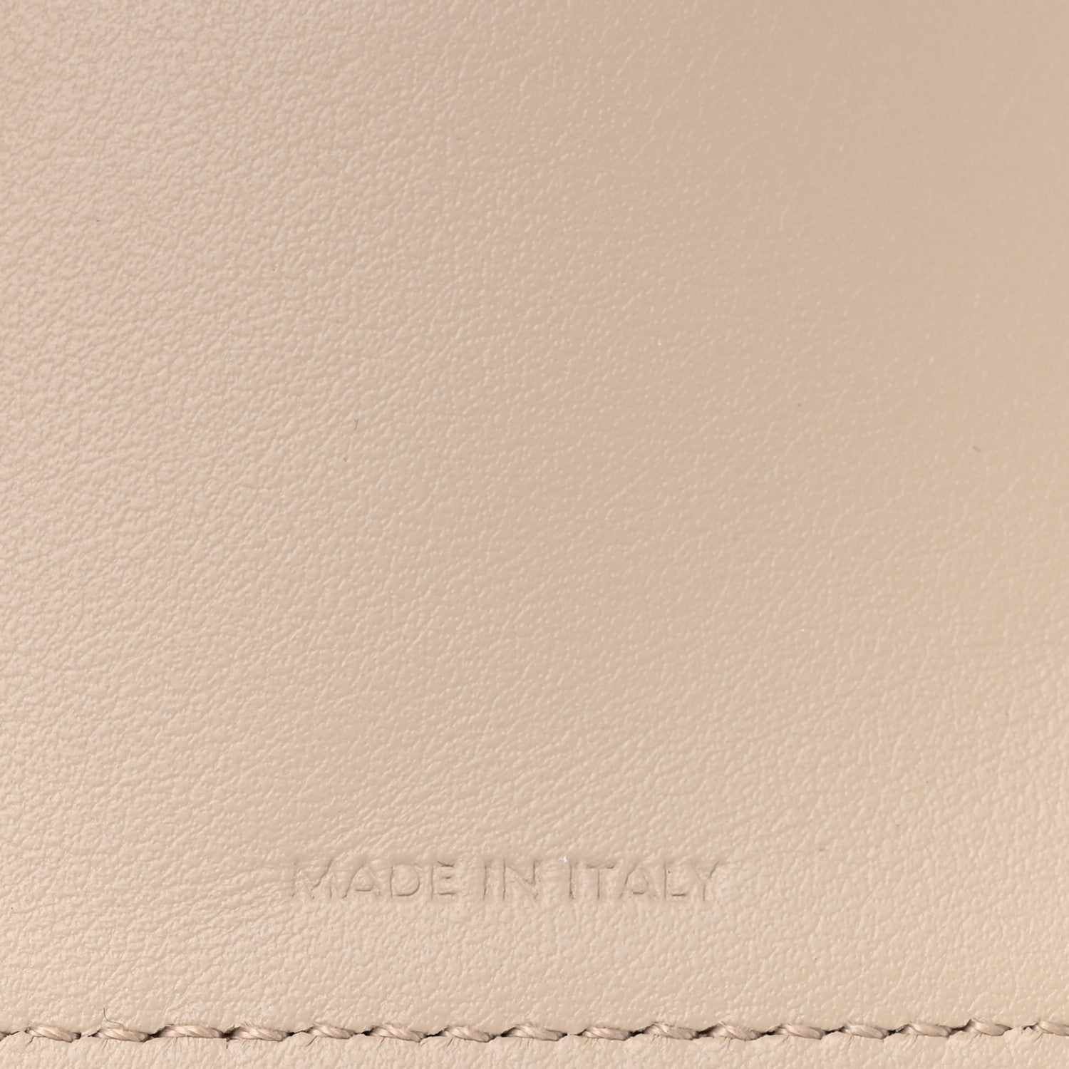 Celine Shiny Calfskin Small Triomphe Wallet Pale Beige 7 of 8