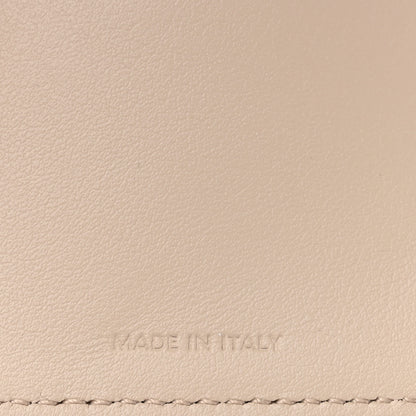 Celine Shiny Calfskin Small Triomphe Wallet Pale Beige 7 of 8
