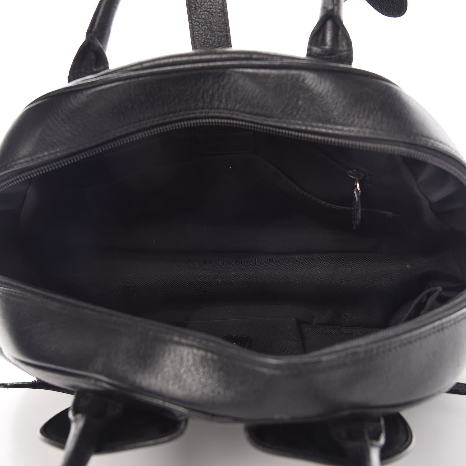 Christian Dior Calfskin Saddle Bowler Black 5 of 16