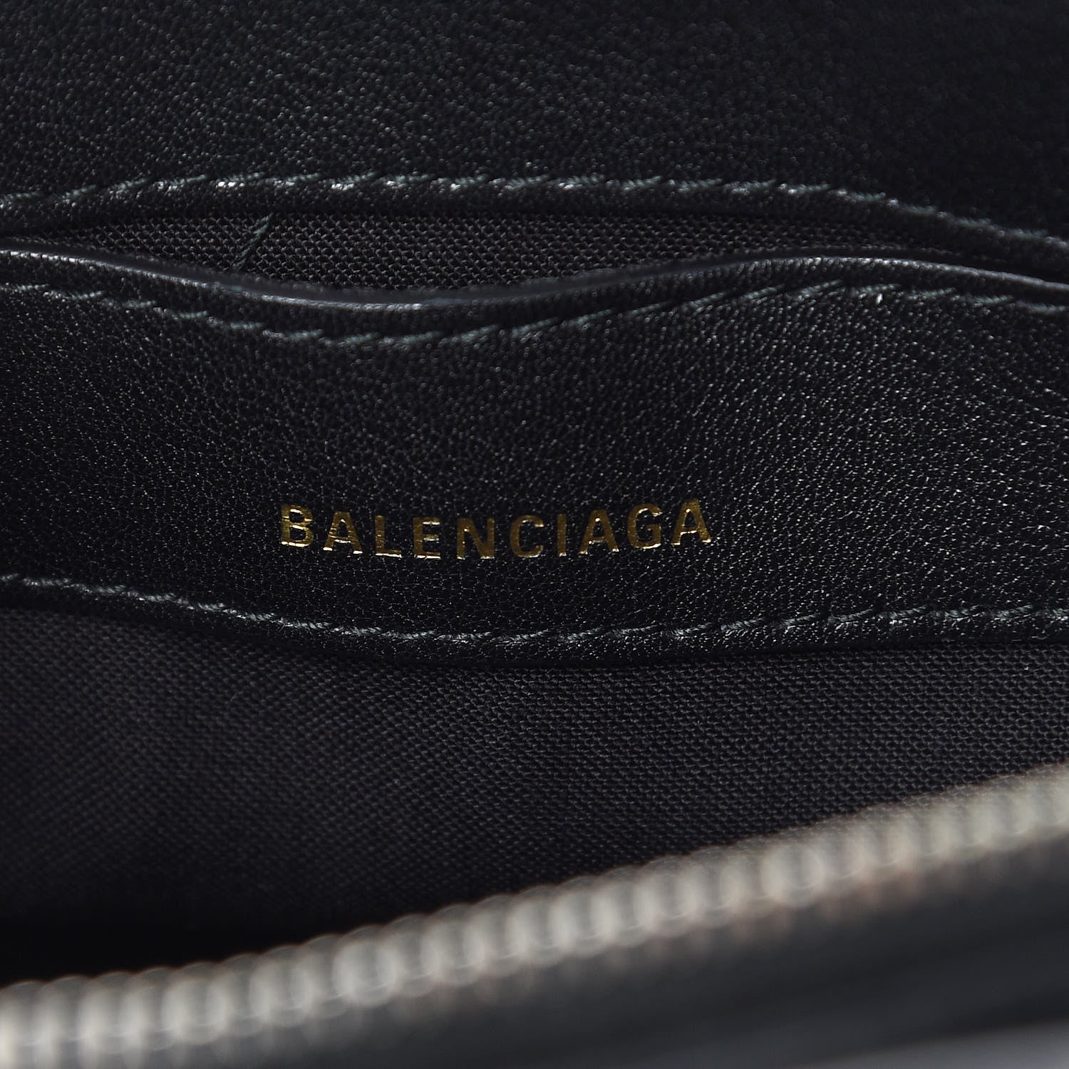Balenciaga Calfskin I Love Techno XXS Ville Top Handle Bag Black Multicolor 7 of 11