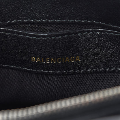 Balenciaga Calfskin I Love Techno XXS Ville Top Handle Bag Black Multicolor 7 of 11