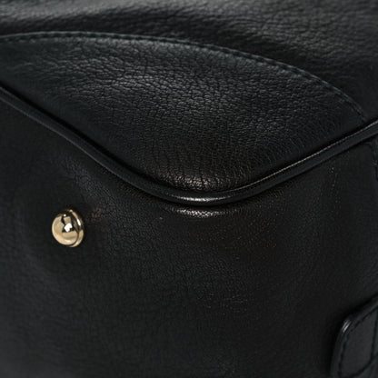 Gucci Goatskin Large Capri Bowler Black 12 of 13