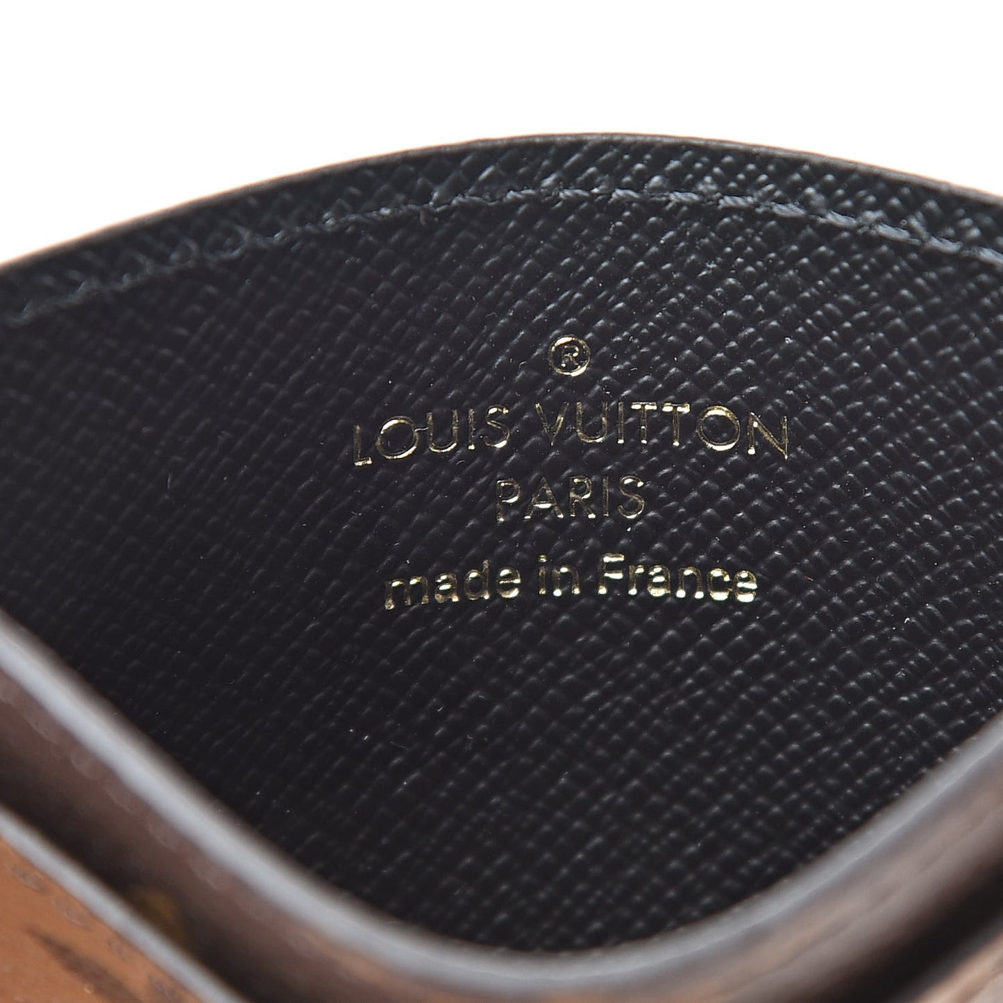 Reverse Monogram Card Holder