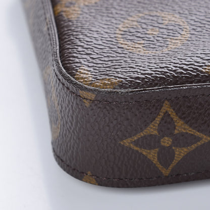 Louis Vuitton Monogram Pochette Felicie Chain Wallet Fuchsia 8 of 9