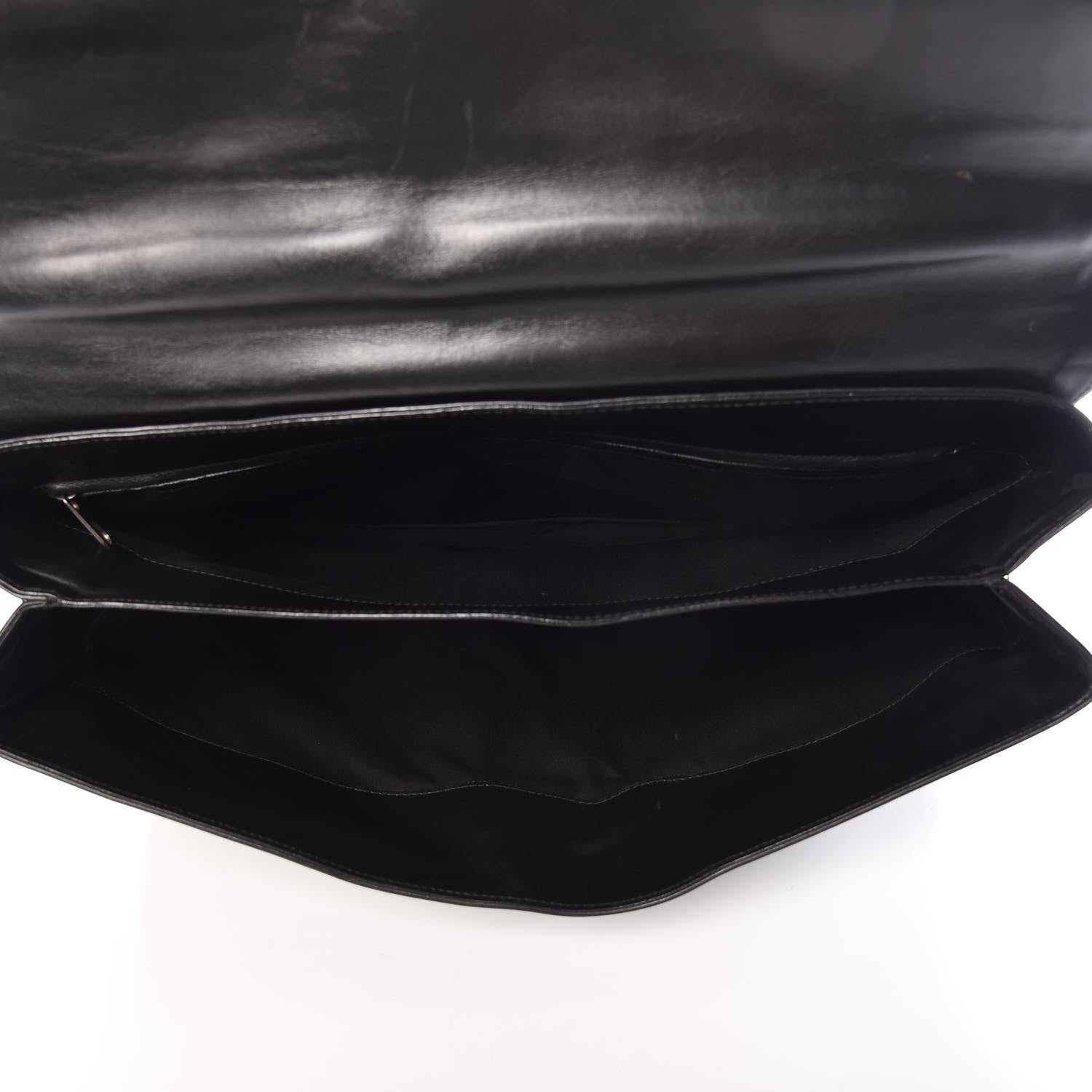 Bottega Veneta Calfskin Intrecciato Briefcase Black 5 of 11