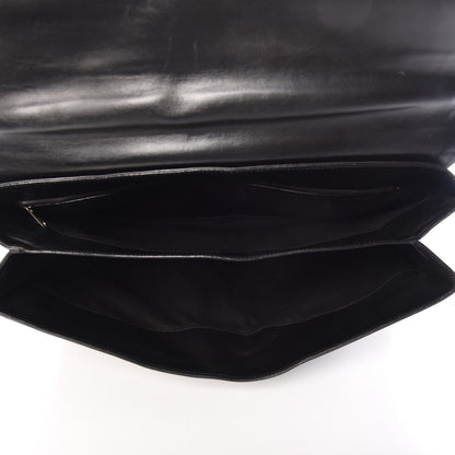 Bottega Veneta Calfskin Intrecciato Briefcase Black 5 of 11