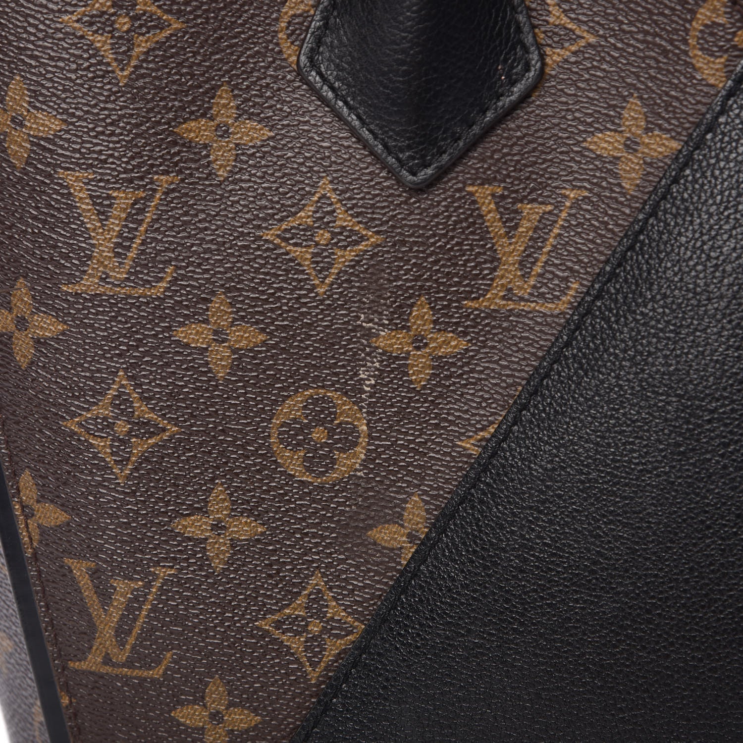 Louis Vuitton Calfskin Monogram Kimono Tote Black 17 of 19