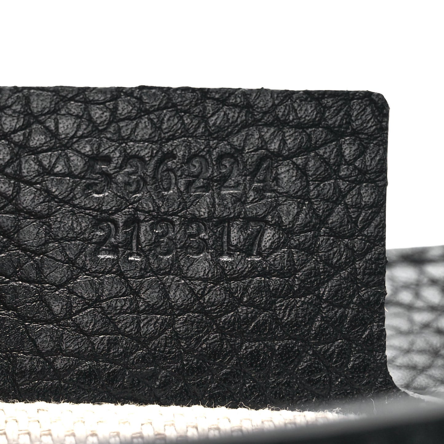 Pebbled Calfskin Medium Soho Flap Crossbody Black