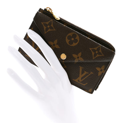 Louis Vuitton Monogram Recto Verso Card Holder Black 2 of 6