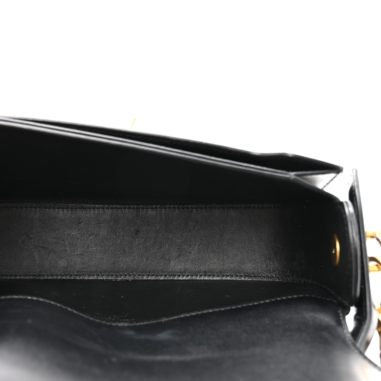 Box Calfskin Voltaire Top Handle Crossbody Bag Black