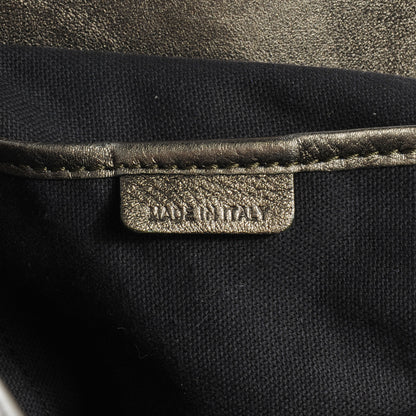 Burberry Leather Lawrence Metallic Olive 6 of 8