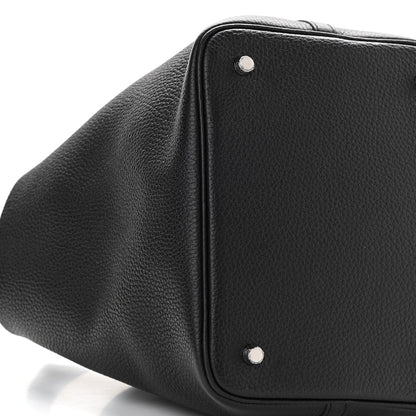 Hermes Taurillon Clemence Picotin Lock 22 MM Black 9 of 10