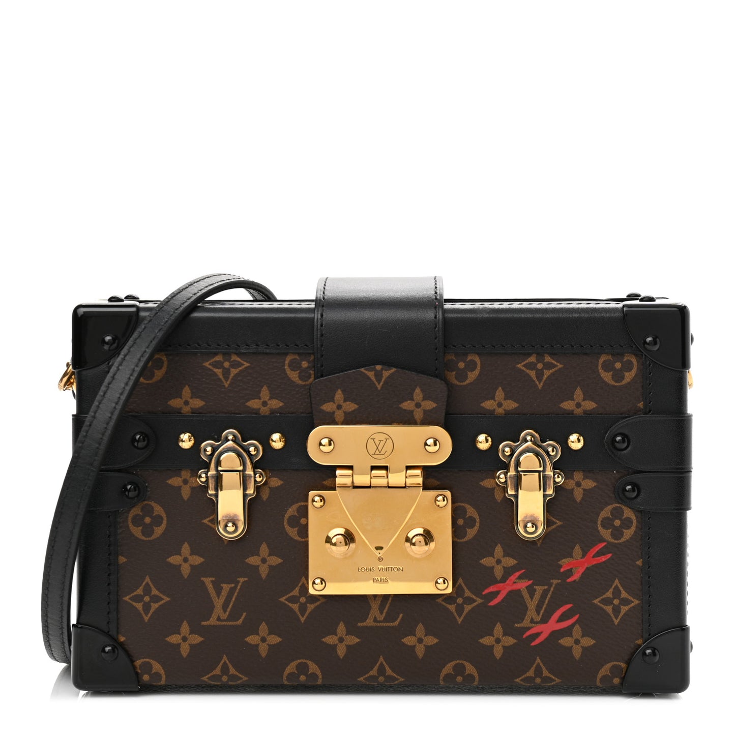 Monogram Petite Malle Black