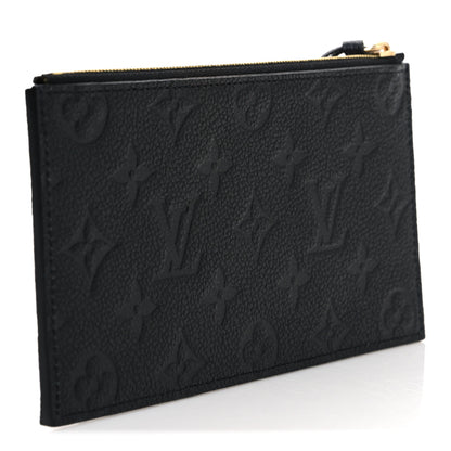 Louis Vuitton Empreinte Felicie Chain Wallet Zippered Insert Black 3 of 6