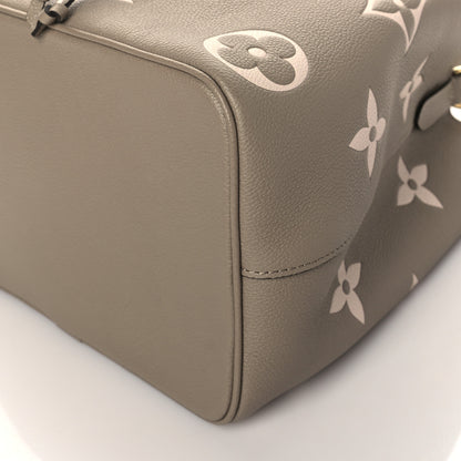 Louis Vuitton Empreinte Monogram Giant Neonoe MM Tourterelle Creme 9 of 9