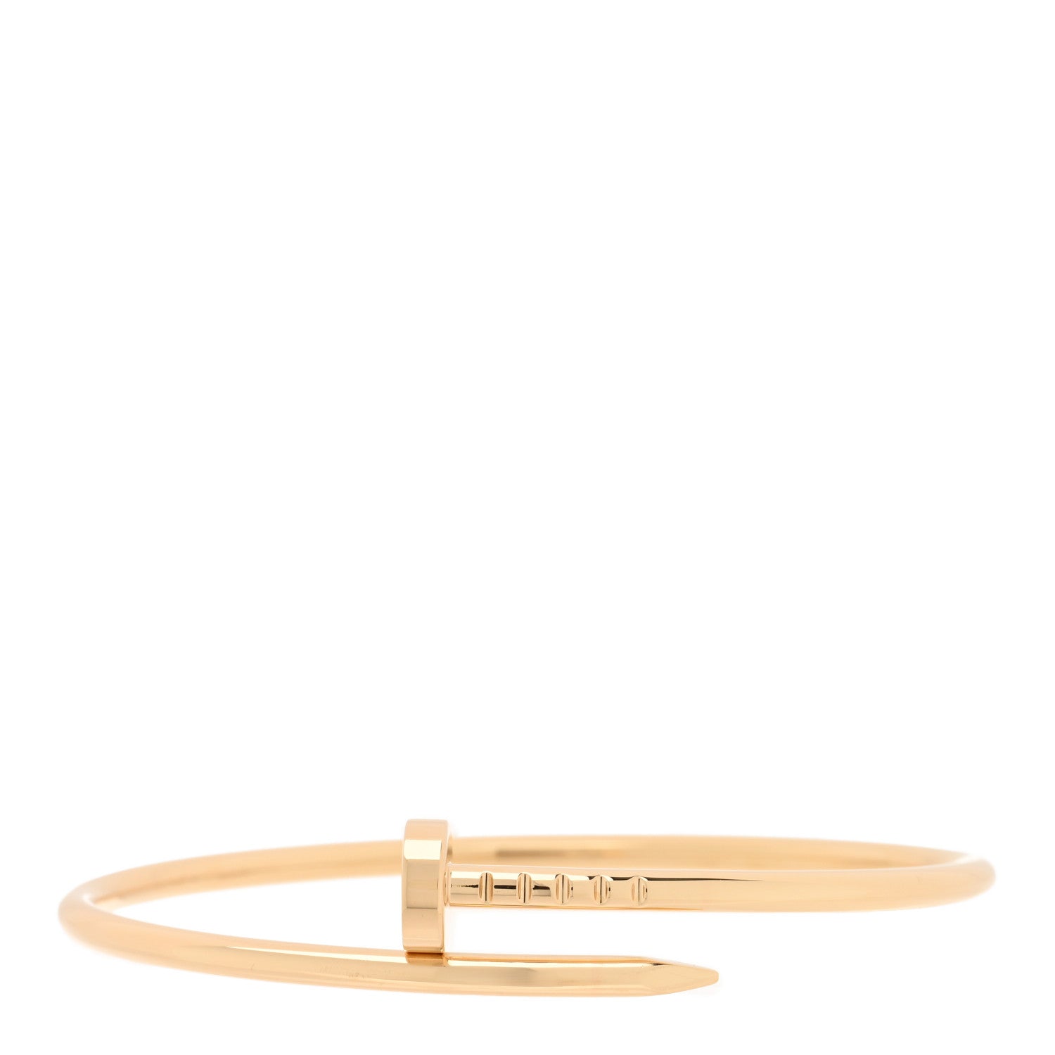 Cartier 18K Yellow Gold Small Juste Un Clou Bracelet 14 1 of 4