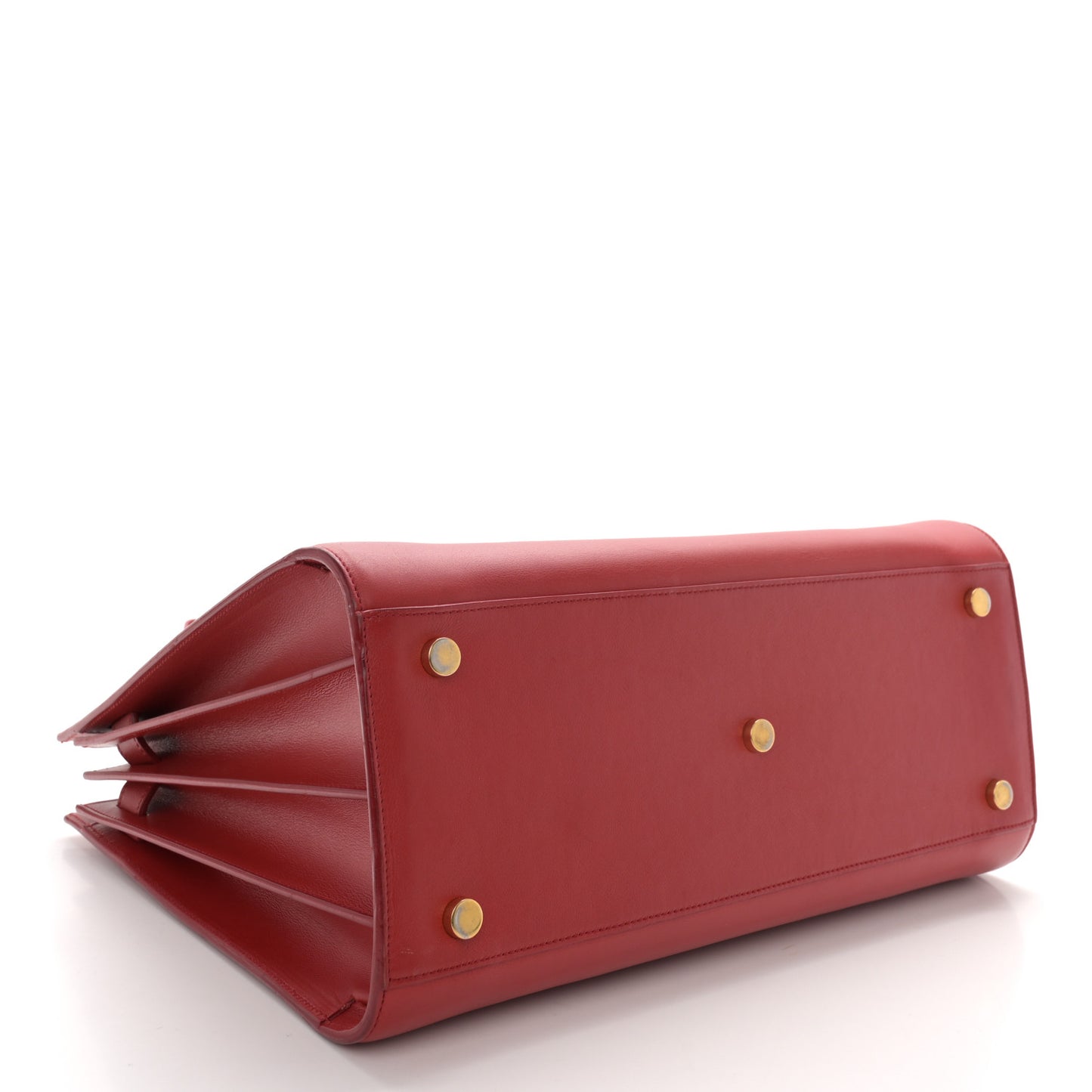 Calfskin Small Sac De Jour Rouge Orient