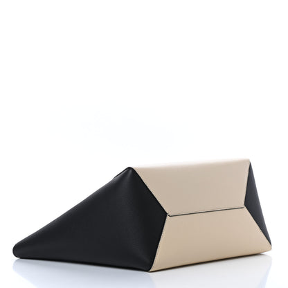 Louis Vuitton Calfskin Lockme Cabas Vanille Black 3 of 10