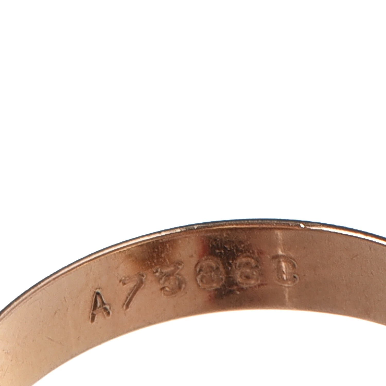 Cartier 18K Pink Yellow White Gold Les Must De Trinity Ring 47 4 9 of 10