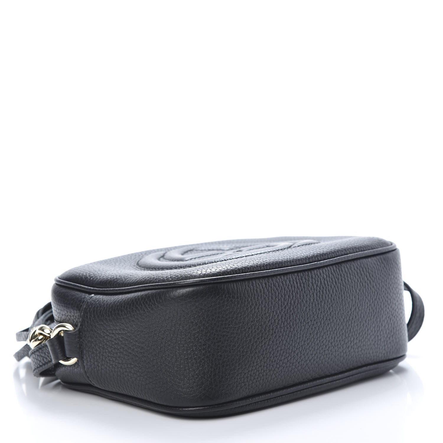 Gucci Pebbled Calfskin Small Soho Disco Bag Black 4 of 10