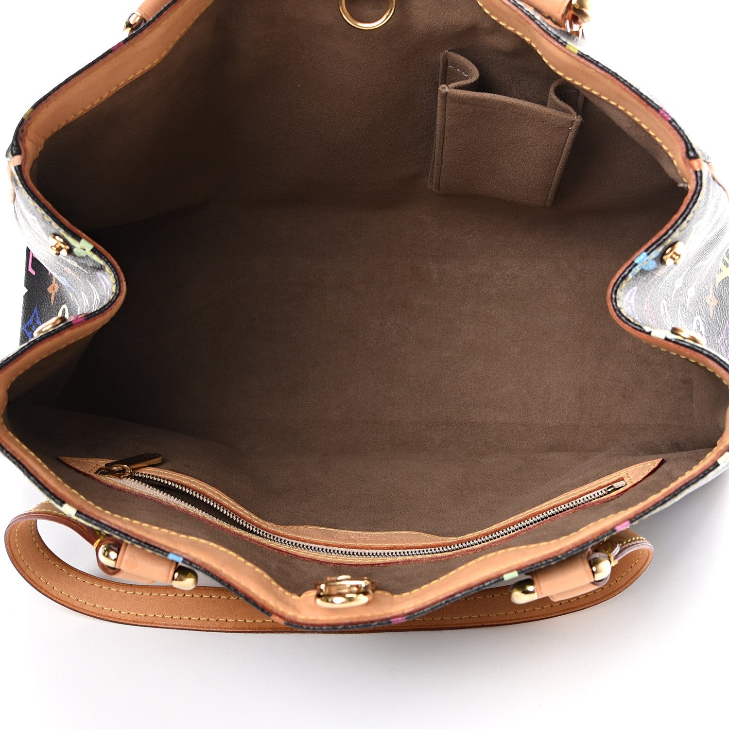 Louis Vuitton Monogram Multicolor Aurelia MM Black 4 of 14
