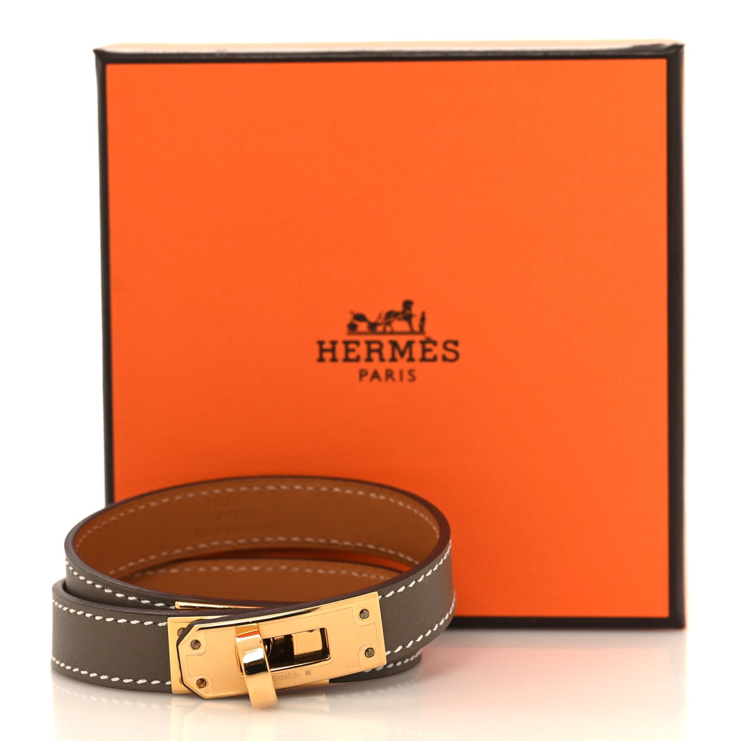 Swift Kelly Double Tour Bracelet Etoupe