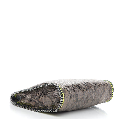 Stella McCartney Eco Python Small Falabella Tote Brown 3 of 8
