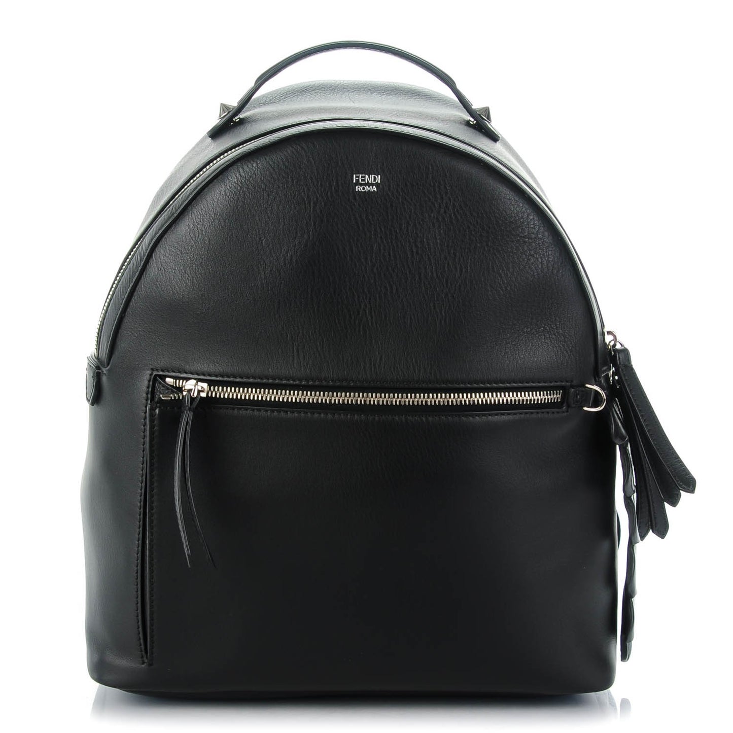 Vitello Dolce Croc Tail Backpack Black