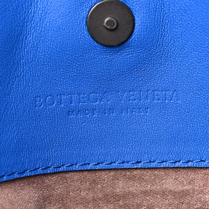 Bottega Veneta Nappa Intrecciato Large Classic Chain Strap Tote Signal Blue 6 of 8