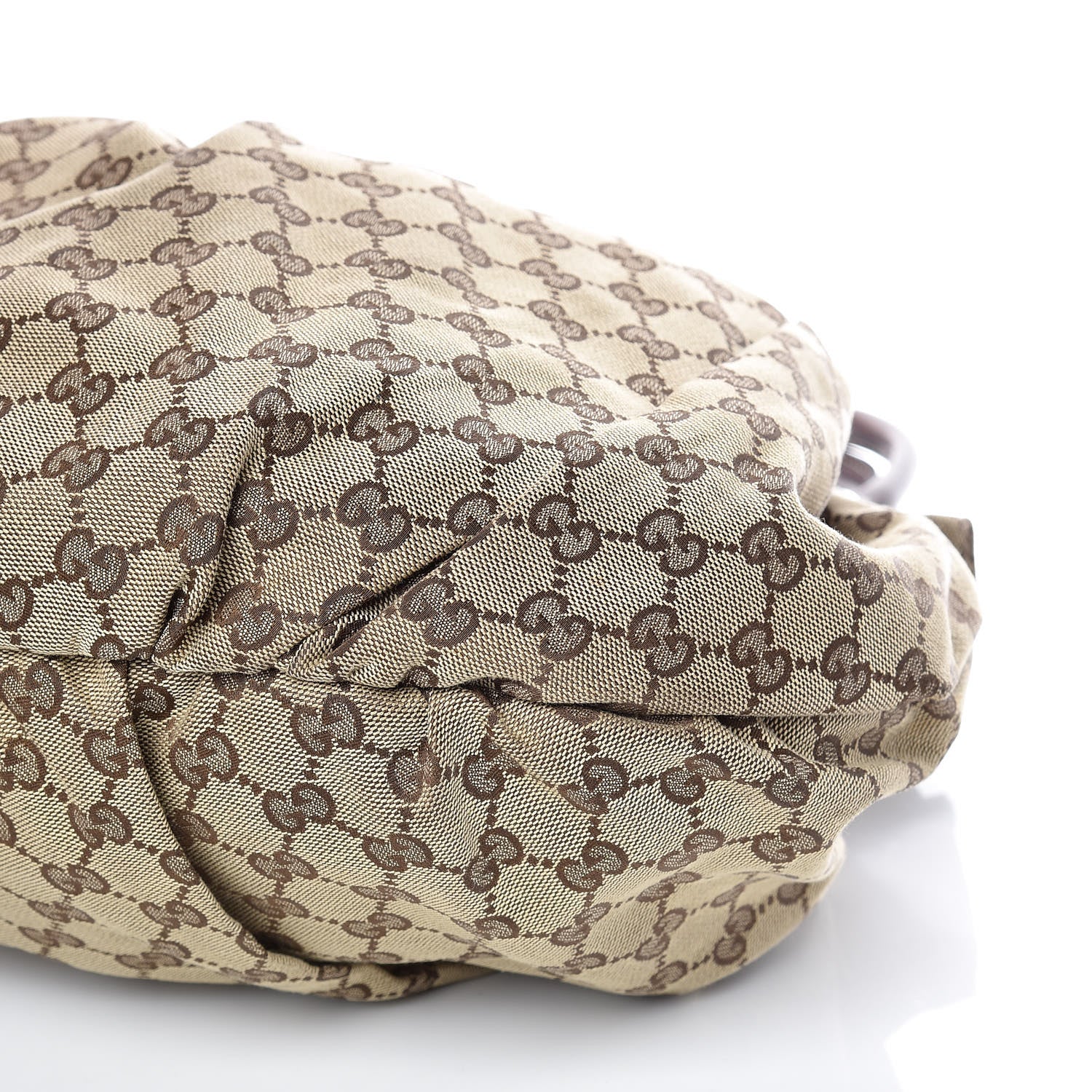 Gucci Monogram Studded Pelham Tote Dark Brown 6 of 10