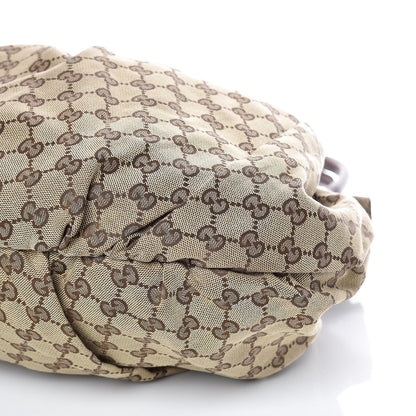 Gucci Monogram Studded Pelham Tote Dark Brown 6 of 10