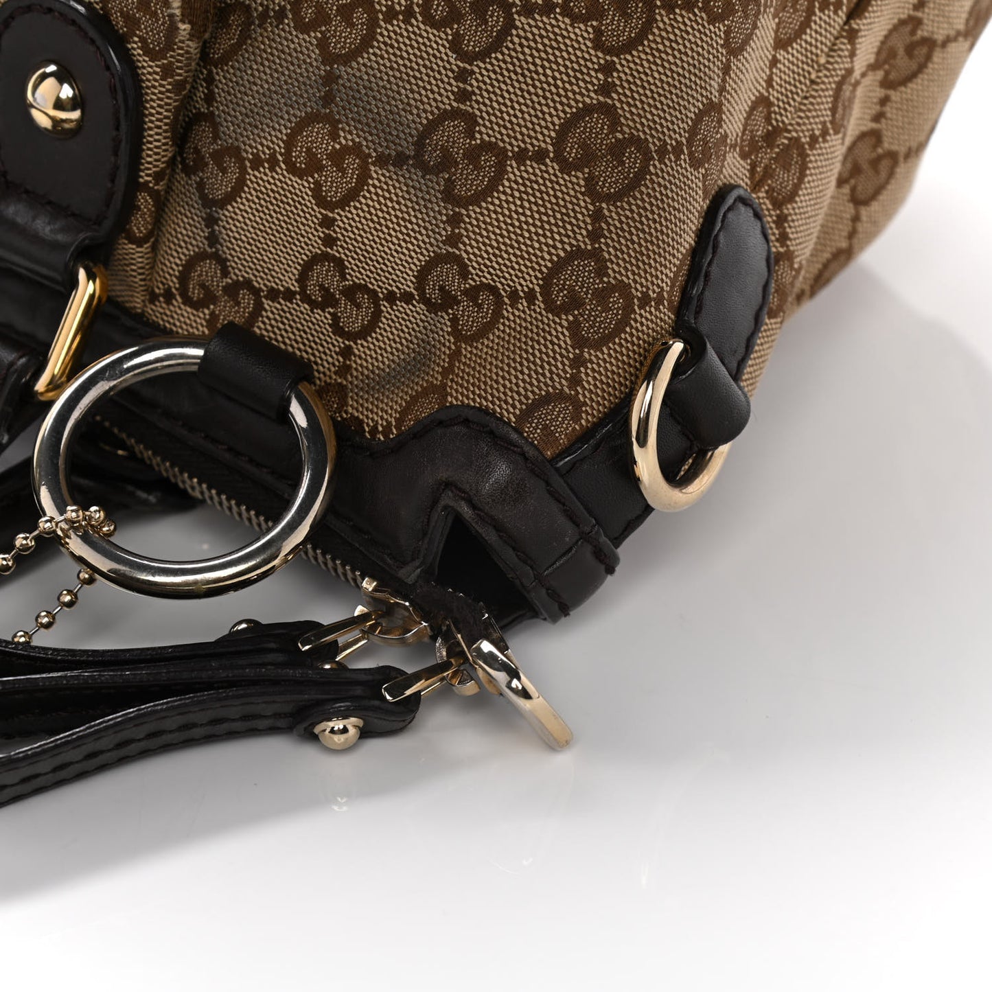 Monogram Medium Sukey Top Handle Dark Brown