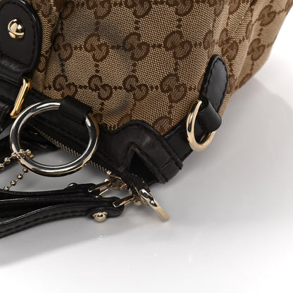 Gucci Monogram Medium Sukey Top Handle Dark Brown 12 of 28