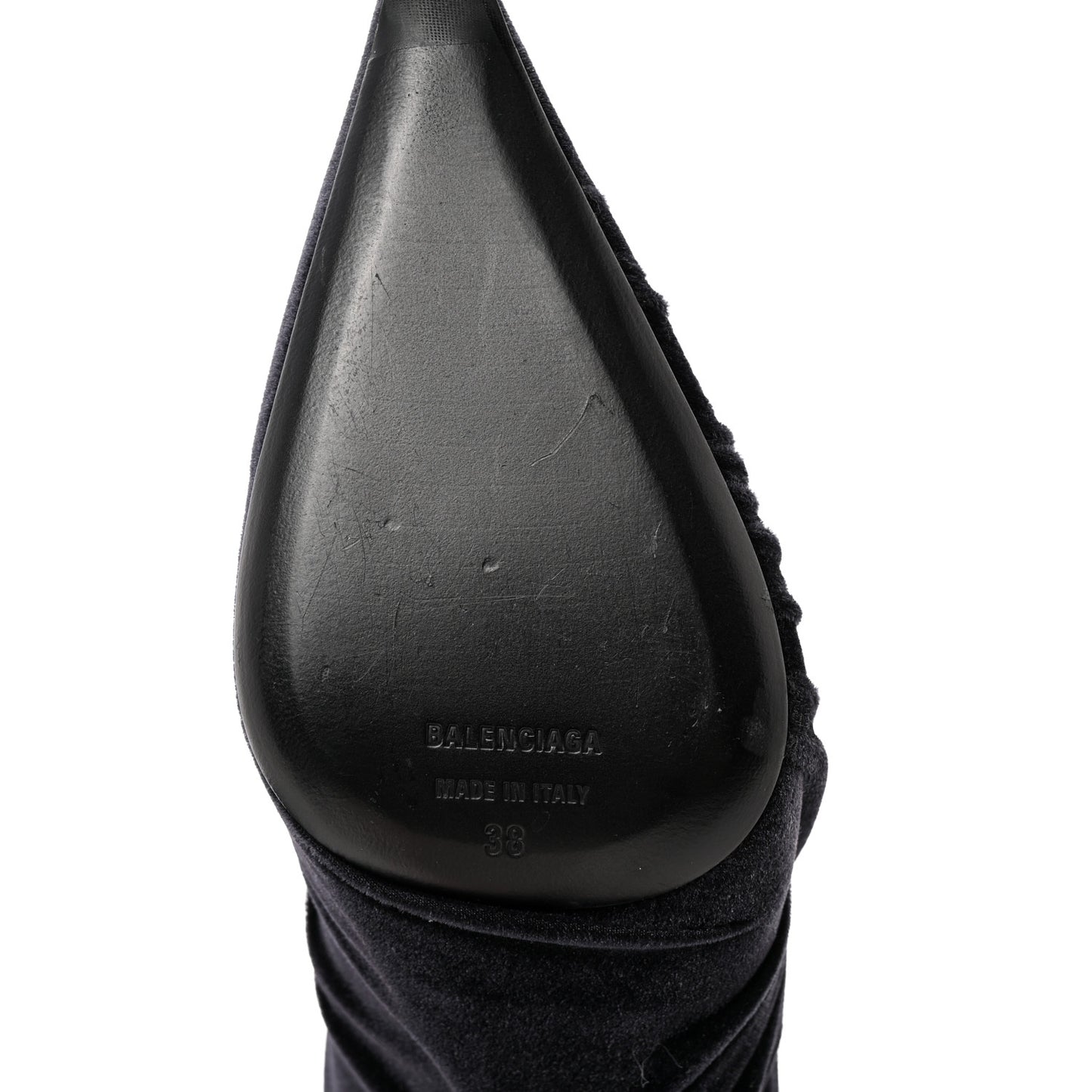 Technical Jersey Knife Pointed Pumps 38 Black