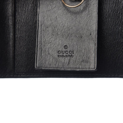Gucci Calfskin Britt 6 Key Holder Case Black 5 of 6