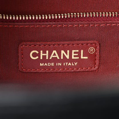 Chanel Calfskin Stitched Archi Chic Large Tote Black 7 of 17
