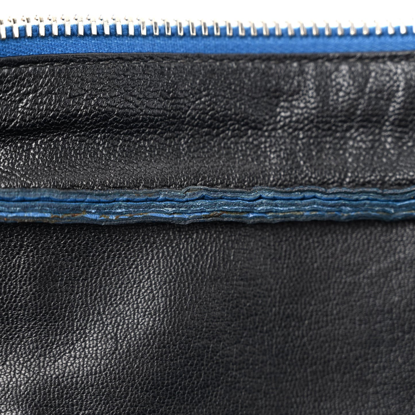 Vitello Daino Briefcase Cobalto