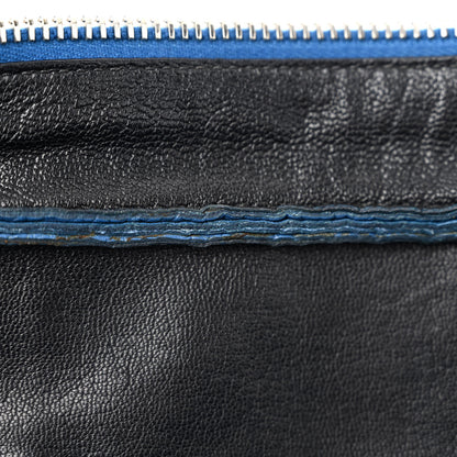 Prada Vitello Daino Briefcase Cobalto 10 of 10
