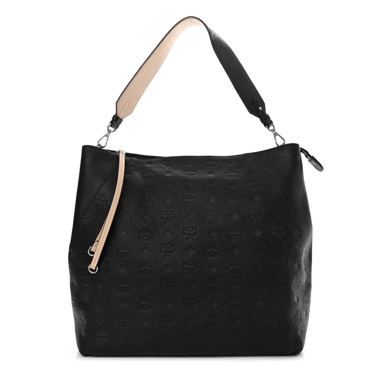 Calfskin Ottomar Large Klara Hobo Black