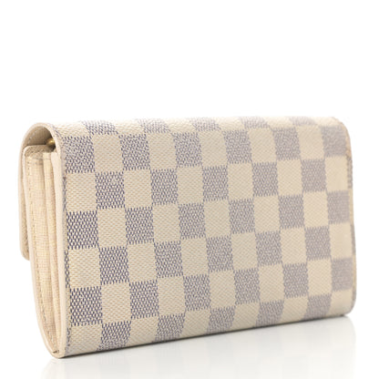 Louis Vuitton Damier Azur Sarah Wallet 3 of 14