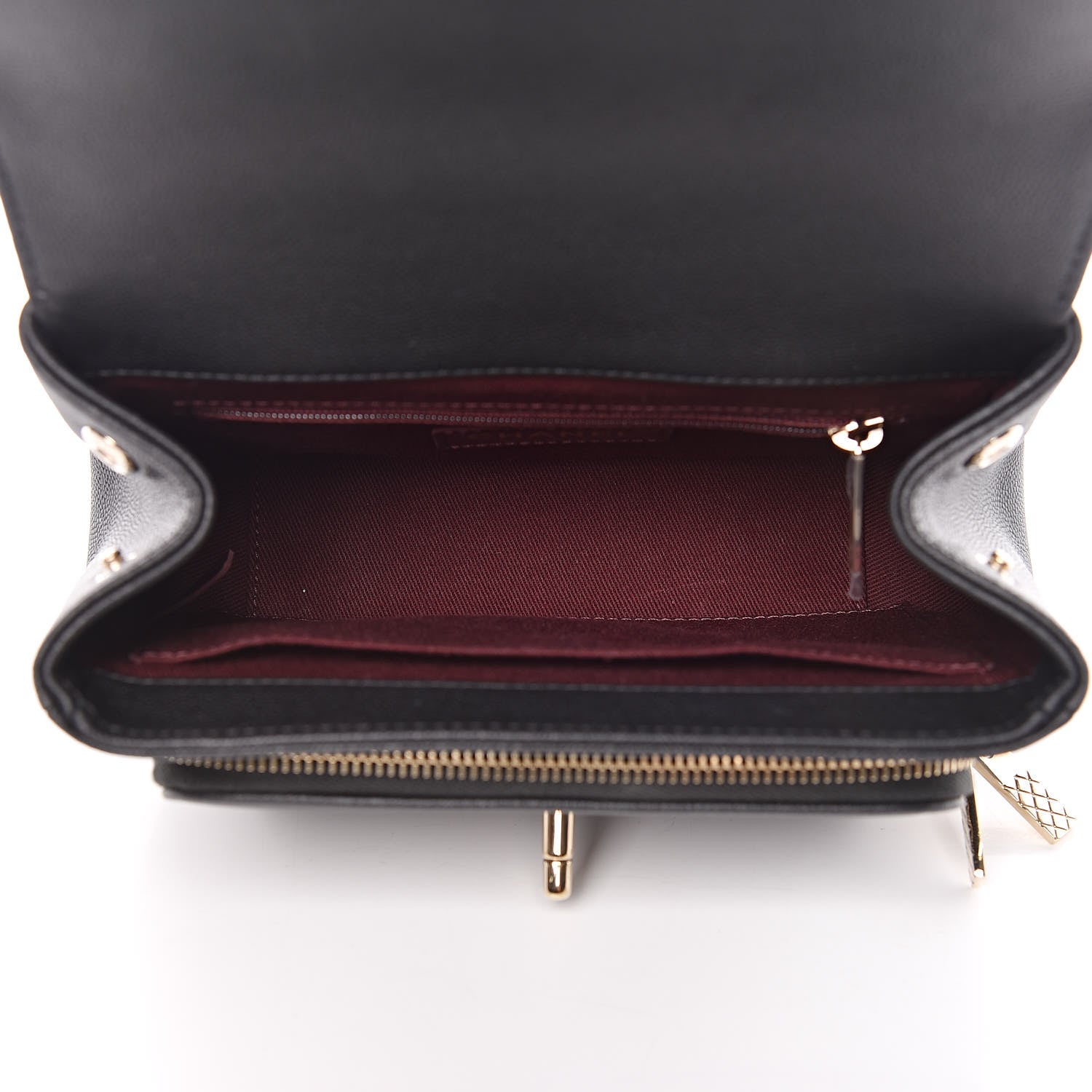 Chanel Caviar Quilted Small Business Affinity Flap Black 5 of 9