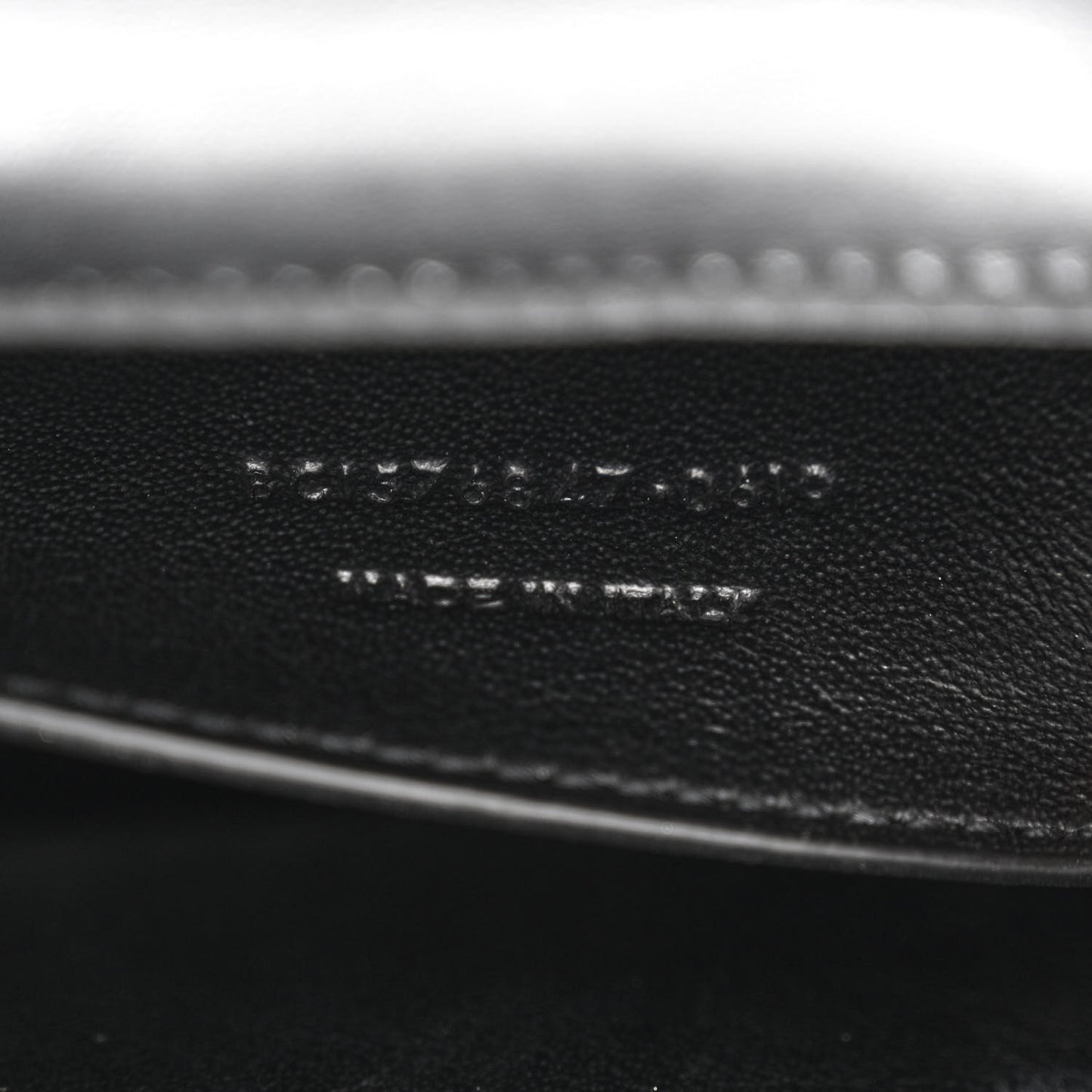 Calfskin Metropolis Chain Shoulder Bag Black