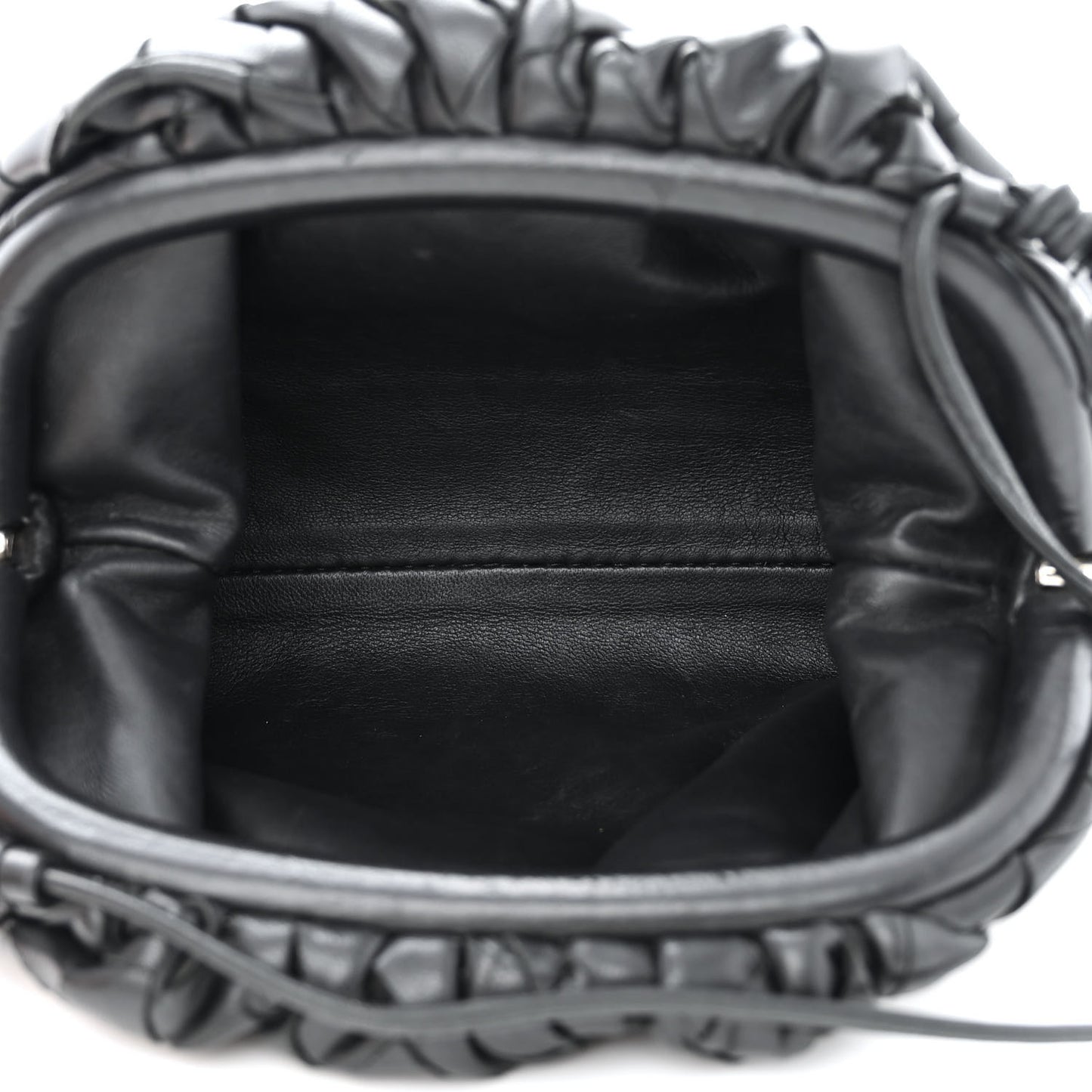 Nappa Intrecciato The Mini Pouch Black