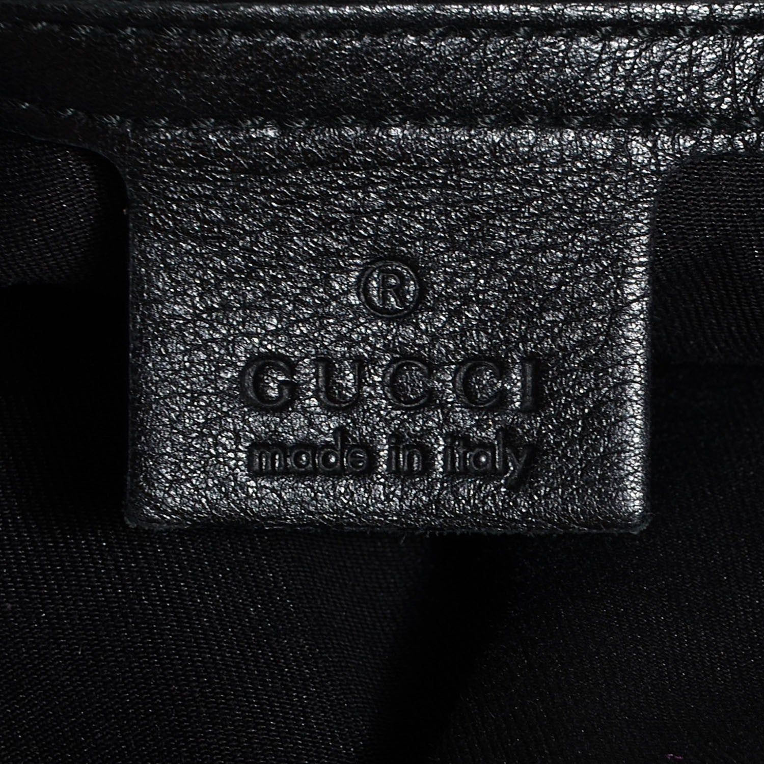 Gucci Monogram Medium Indy Top Handle Hobo Black 6 of 9